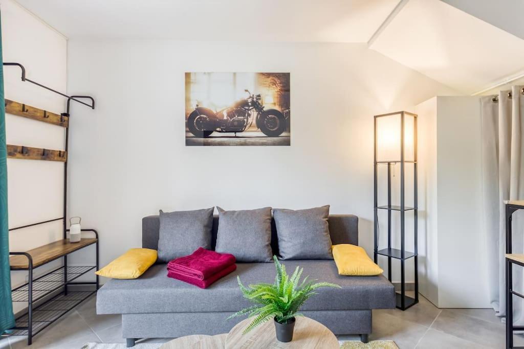 Ferienwohnung Cocoon - Jardin - Boite A Cle - Wi-Fi Baulne Exterior foto